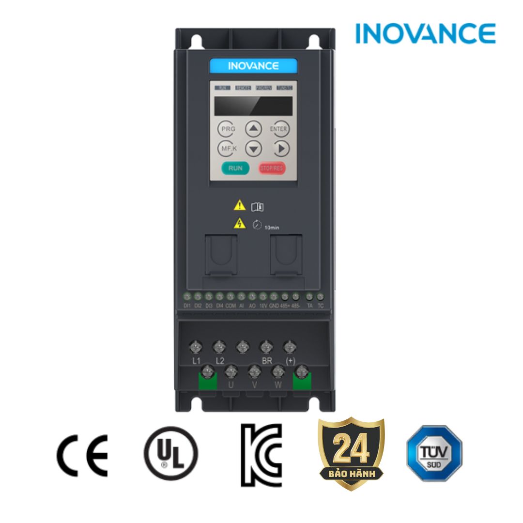 Biến tần Inovance 0.75kW 1 pha 220V (1) Bien-tan-Inovance-0.75kW-1-pha-220V